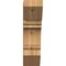Ekena Millwork Olympic Slat Rough Sawn Bracket, Western Red Cedar, 6"W x 18"D x 22"H BKT06X18X22OLY06RWR - alternate 3